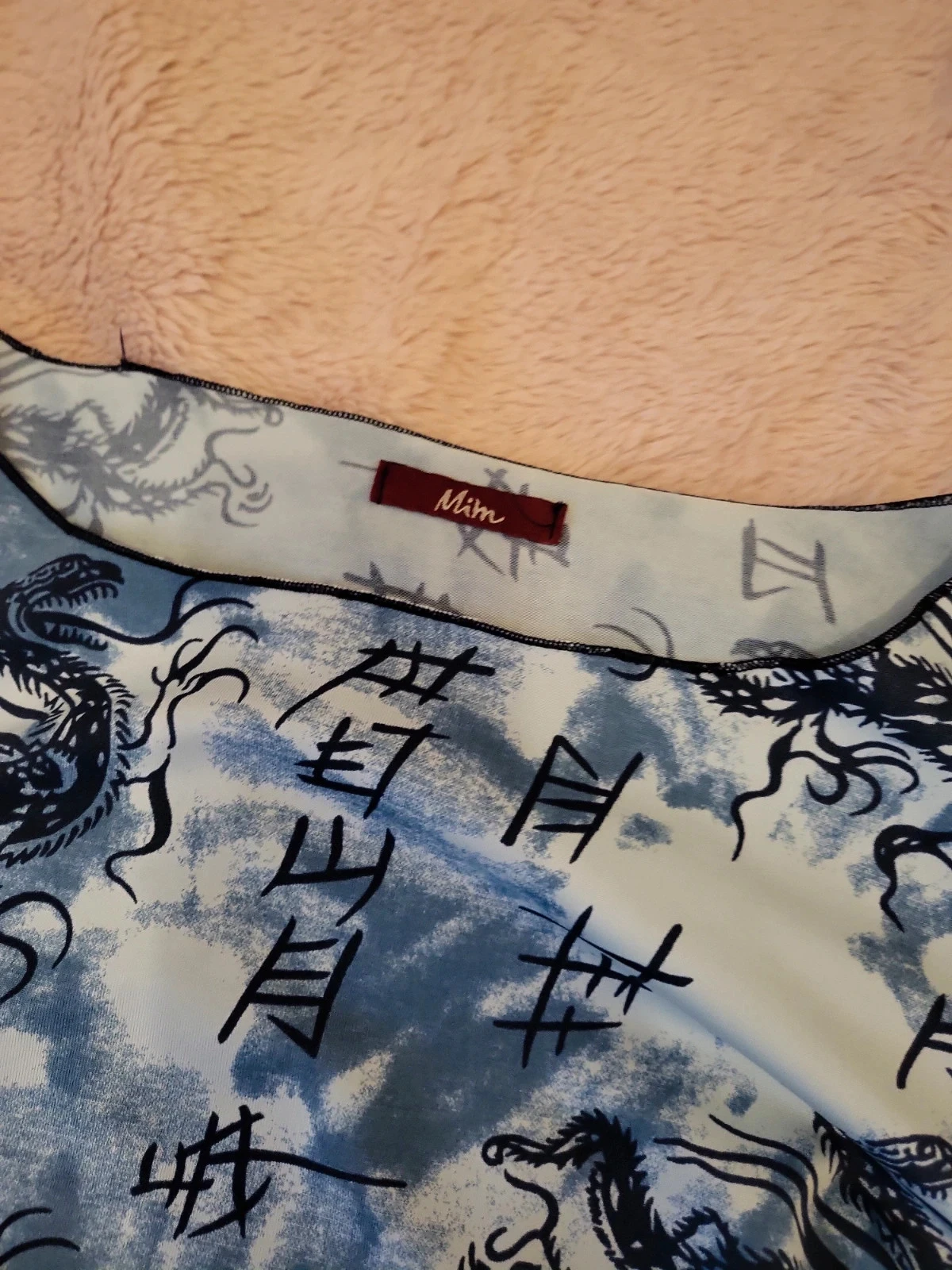Top vintage com estampas asiáticas – photo 4